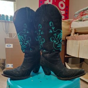 Lane brand cowgirl boots